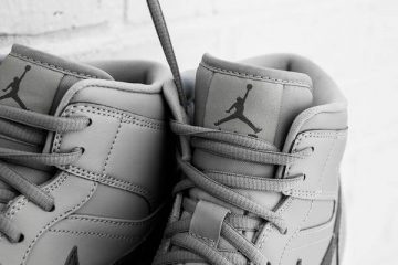 The Air Jordan 1 Mid Gets The Cool Grey Treatment