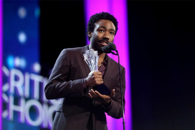 Donald Glover shouts out Migos at the awards