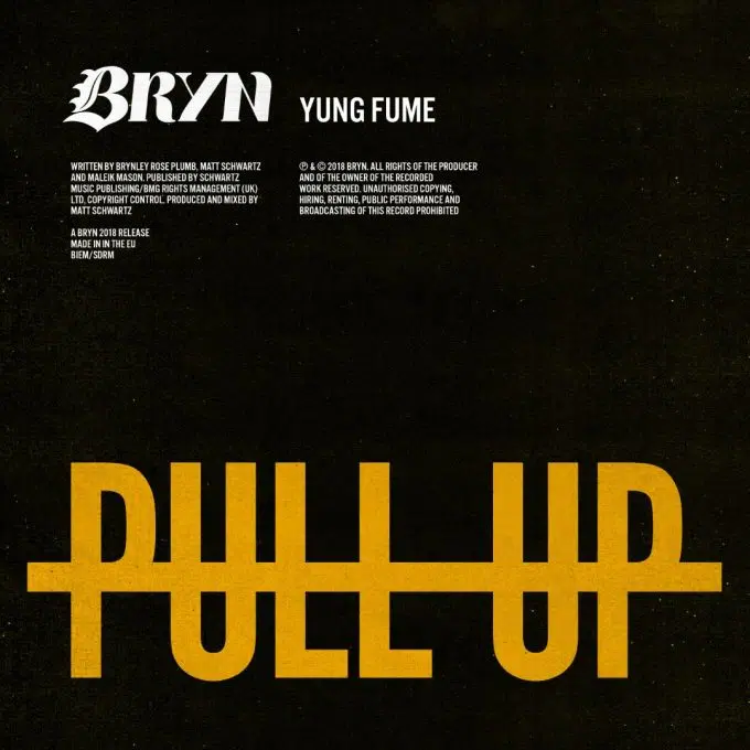 BRYN & YUNG FLUME Join Forces For Evocative New Single “Pull Up”
