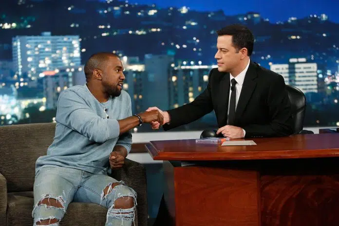 Kanye West Will Rejoin With Jimmy Kimmel