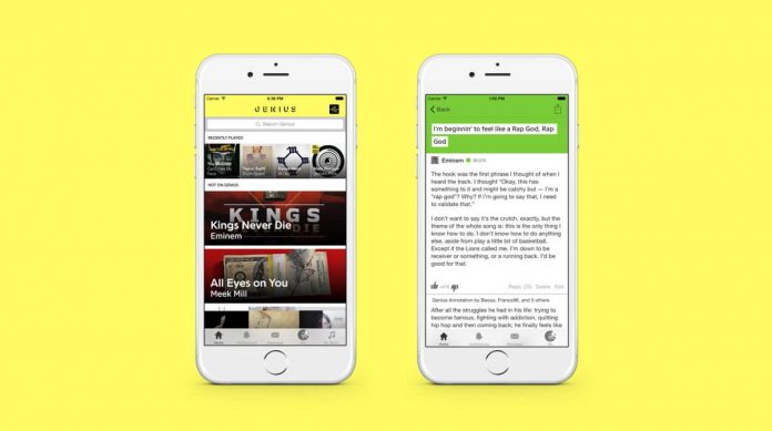 Apple Music And Genius Lyrics