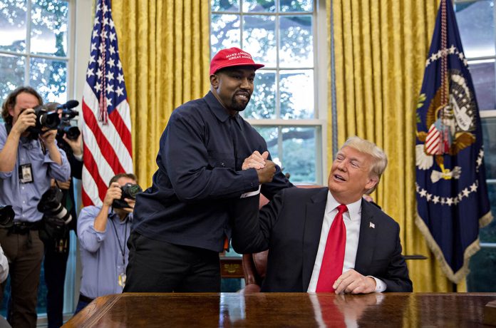 Kanye West Arrives at White House