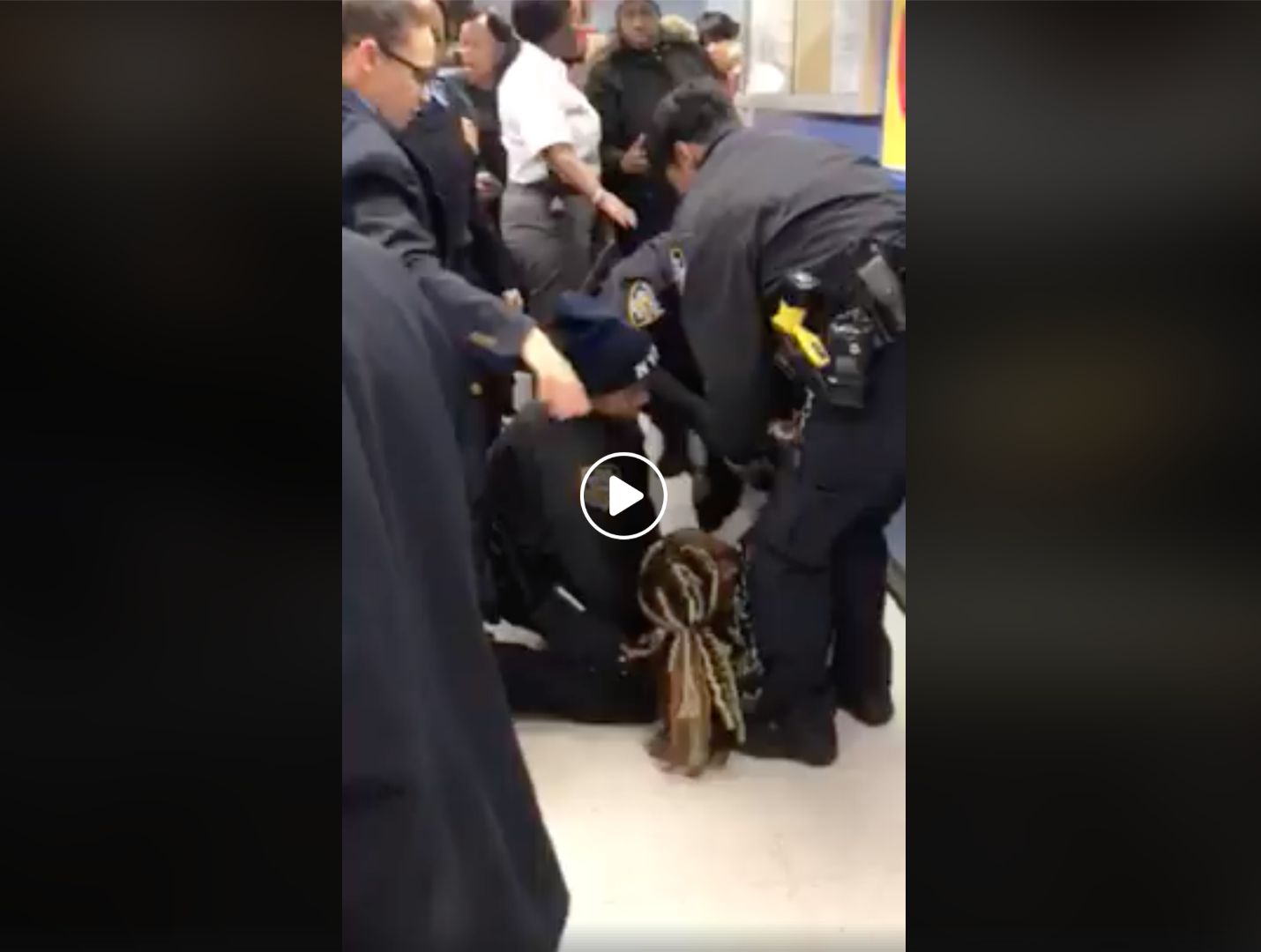 NYPD Police Caught Violently