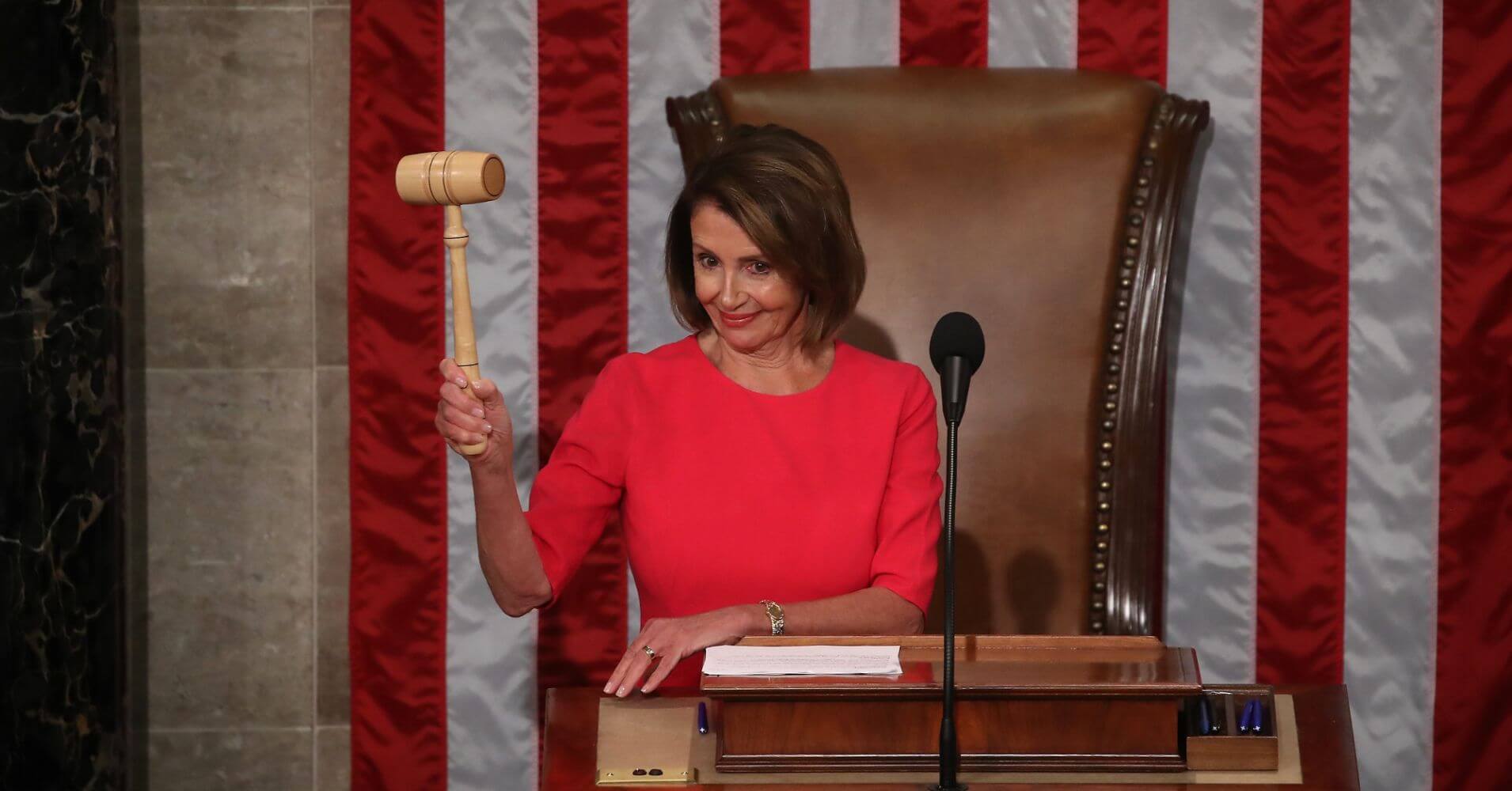 Nancy Pelosi Takes The Throne as Official House Speaker