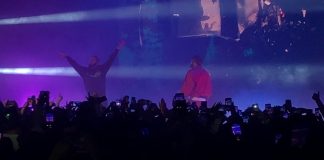 Meek Mill and Drake Continue Their PDA On Stage Meek Mill and Drake Continue
