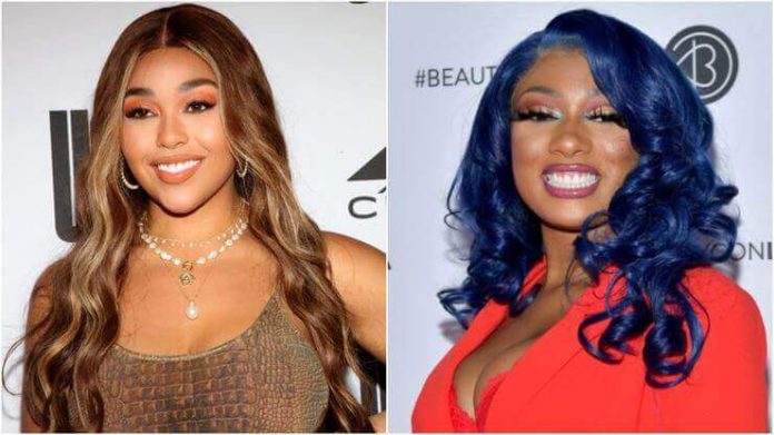 Jordyn Woods and Megan Thee Stallion