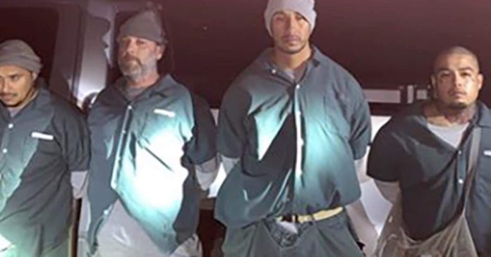 Texas Inmates Caught Escaping