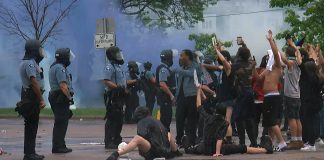 Minnesota Protest Turn Looting, National Guard Requested George-Floyd-Protest-2