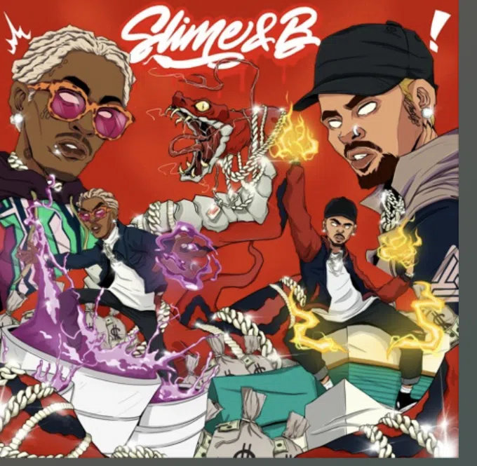 Chris Brown and Young Thug Release : Slime&B 
