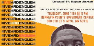 Stephen Jackson Leading #IVEHADENOUGH March Stephen Jackson Ivehadenough
