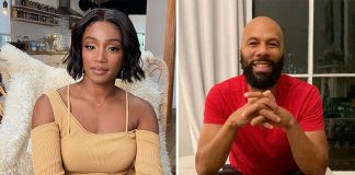 Tiffany Haddish Pleads With Common For Challenge Tiffany Haddish and Common #silhouettechallenge