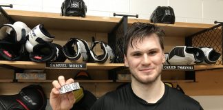 Sam Morin, Rescues Flyers, Breaking Losing Streak With First Goal Sam Morin First Career goal |Twitter