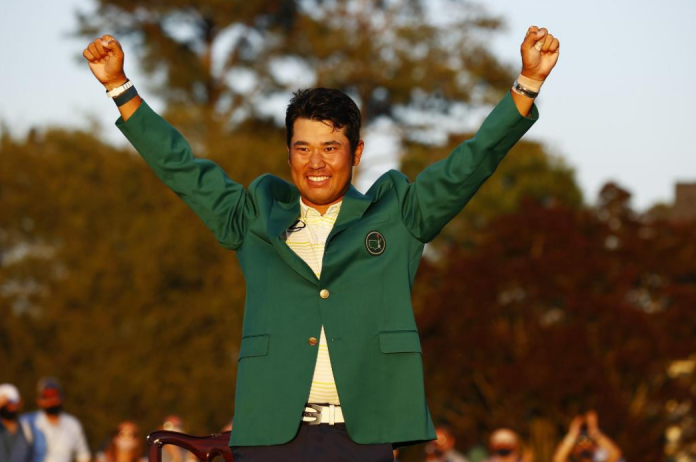 To show Hideki Matsuyama