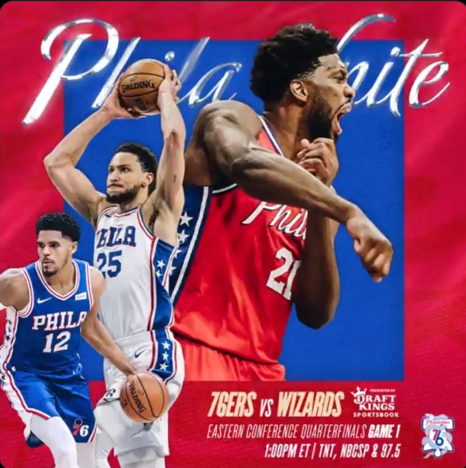 2021 NBA Playoffs: 76ers, a favorite against the wizards.