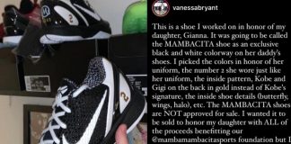 Vanessa Bryant Angered Over Leaked Mambacita Shoes MAMBACITA SHOES