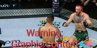 McGregor-Poirier Fight; Conor McGregor Breaks Leg. MCGREGOR-POIRIER FIGHT
