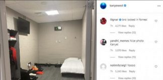 Kanye Shows Off Room In Mercedes Benz Stadium MERCEDES BENZ