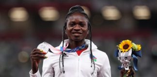 Christine Mboma, Sprinter Challenged To Confirm Her Sex CHRISTINE MBOMA