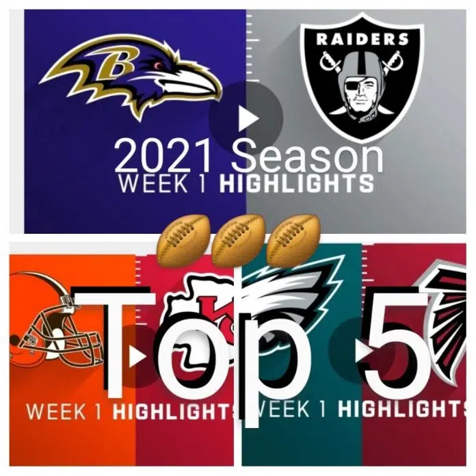 Top 5 NFL Highlights