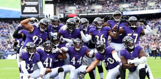 Baltimore Ravens Pay Tribute To Michael K. Williams baltimore-ravens-pay-tribute-to-star-michael-k-williams-with-omar-whistle-from-the-wire