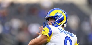 Los Angeles Rams Matthew Stafford Sends A Message With His Debut Los Angeles Rams
