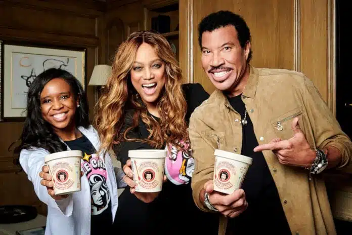 Lionel Richie, Tyra Banks Collab