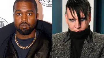 Kanye In Support Of Marilyn Manson