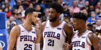 Embiid Blasts Ben, Team Has Always Catered To Simmons’ Needs Ben simmons, Joel Embiid, and Jimmy Butler