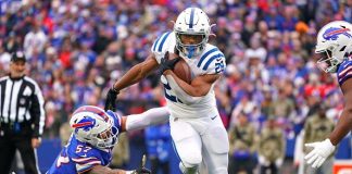 Indianapolis Colts Jonathan Taylor Destroys Buffalo Bills Indianapolis Colts