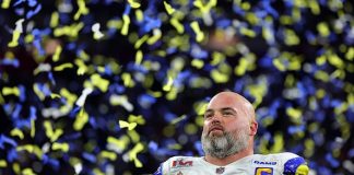 Los Angeles Rams Andrew Whitworth wins Man of the Year Andrew Whitworth