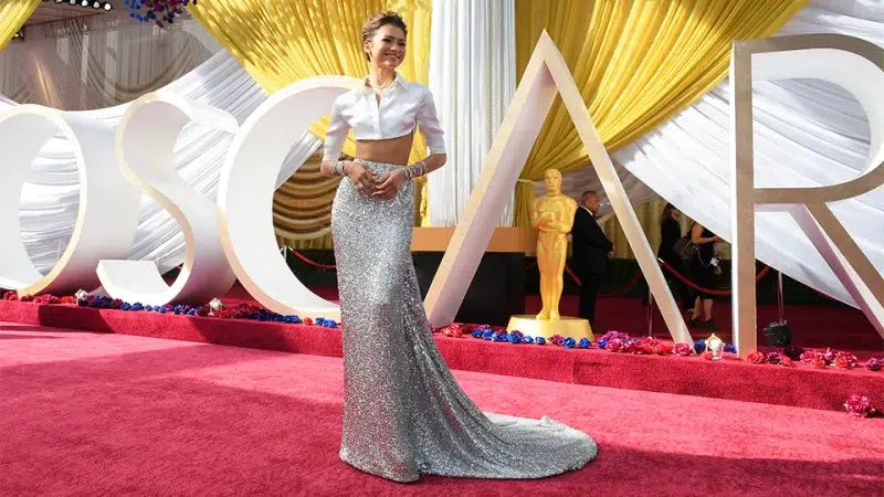 Zendaya Oscars Look 2022: Photos Of Crop Top & Skirt