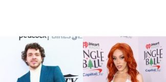 Doja Cat Says Her Wig Fell Off During Livestream With Jack Harlow Doja Cat wig fell off, Jack Harlow swerved