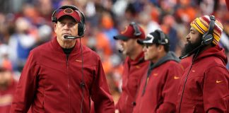 Washington Commanders DC Jack Del Rio Gets “Slap on the Wrist” Washington Commanders