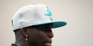 Miami Dolphins Star WR Tyreek Hill Woke Up And Chose Violence Tyreek Hill podcast comments, he wke up and chose violence in miami dolphins uniform