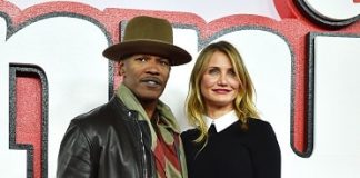 Cameron Diaz Is Back In Action With Jamie Foxx, Tom Brady ACTION WITH JAMIE FOXX