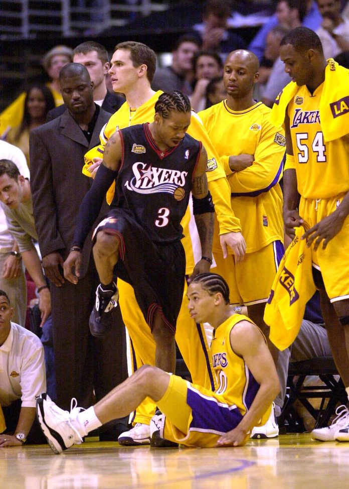 NBA great Allen Iverson moment