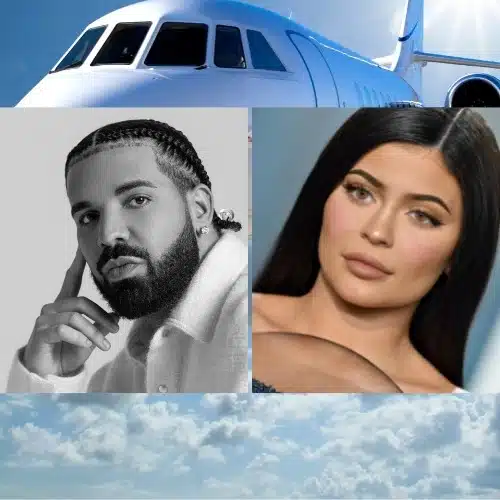 Drake and Kardashians jet