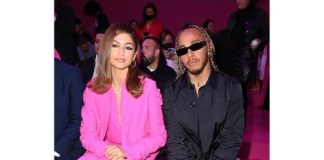 Zendaya, Sir Lewis Hamilton Are Pinked Out New Valentino Campaign Zendaya, Sir Lewis Hamilton Are Pinked Out New Valentino Campaign