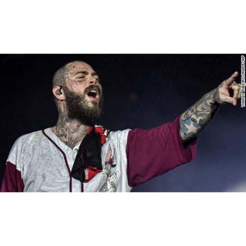 Post Malone Fell Through The Stage Floor stage floor