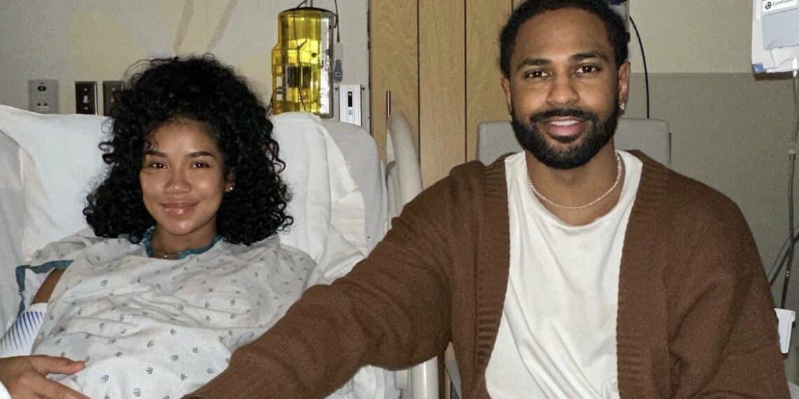 Jhené Aiko and Big Sean Welcome First Child baby yoda