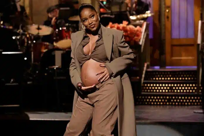 Keke Palmer Takes 'Saturday Night Live' To Reveal Baby On The Way