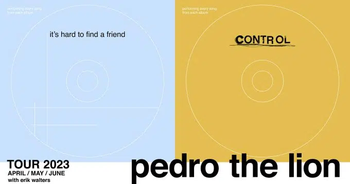 Pedro the Lion playing ‘It’s Hard to Find a Friend’ & ‘Control’ in full on 2023 tour