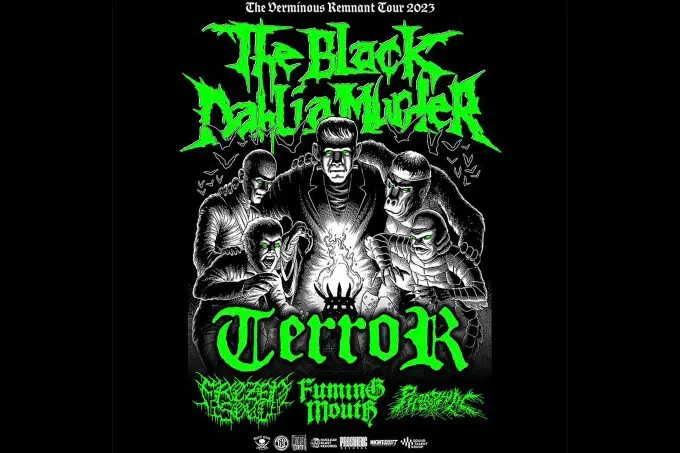 The Black Dahlia Murder announce tour w/ Terror, Frozen Soul, Fuming Mouth & Phobophilic