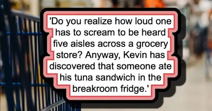 'He thinks he will catch a lunch thief. Of course, he ends up flashbanging himself': Kevin manager goes on rampage to find out who stole his sandwich