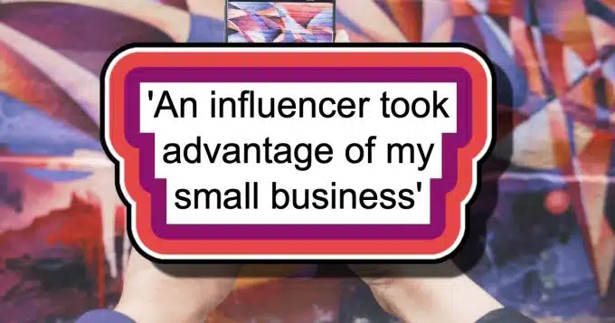 'I doubt I’ll ever collab with an influencer again': Small business burned by influencer who refuses to share photos