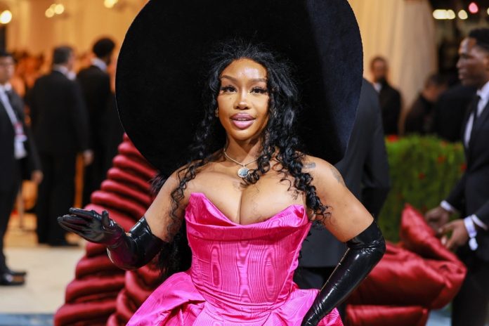 SZA FLAUNTS BODY AND ADMITS