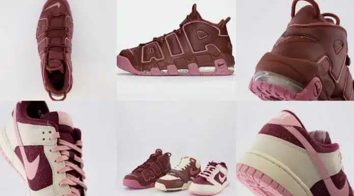 valentine's day 2023 nike airs