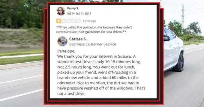 ‘I Only Went Out to Lunch!’ : Karen Takes Car From Leasing Company for 2 Hour Test Ride Adding 60 Miles to Odometer, Ignores All Attempts at Means of Communication, Leading to Police Getting Involved