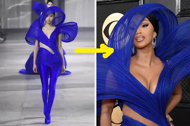 Cardi B Completely Won The Grammys Red Carpet Last Night, And I’m Absolutely In Love With The Designer Of Her Dress