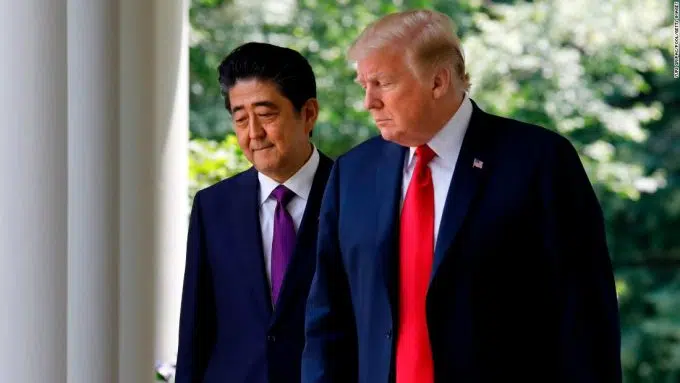 Shinzo Abe exposes Trump’s thought process ahead of US-North Korea summit in posthumous memoir